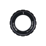 BBS-132 LOCKRING CENTERLOCK ROTOR BLACK 15/20MM