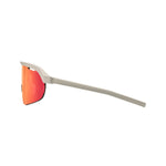 SPORTS GLASSES ARC MATT WARM GREY FLUX RED MLC LENS W/EXTRA CLEAR LENS ANTIFOG+OLEOPHOBIC