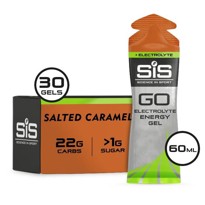 SIS GO ENERGY+ ELECTROLYTE GELS 30X60ML SALTED CAR