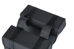 BASIL TOUR DOUBLE PANNIER  BAG, 28L, BLACK