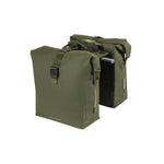 BASIL SOHO BICYCLE DOUBLE BAG NORDLICHT MIK 41L MOSS GREEN