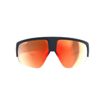 SPORTS GLASSES COMET MATT BLACK MLC ORANGE/RED