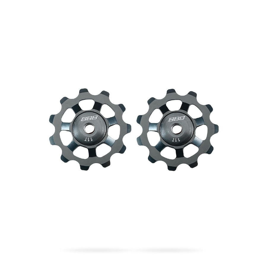 BDP-21 DER.PULLEYS ALUBOYS 11T GREY ANODIZED