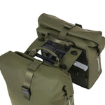 BASIL SOHO BICYCLE DOUBLE BAG NORDLICHT MIK 41L MOSS GREEN