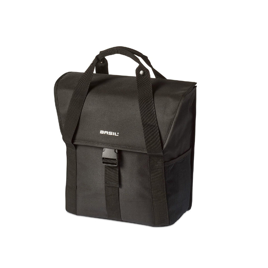 BASIL GO-SINGLE BAG 18L  BLACK