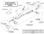 COMPL. LEFT EP-BRAKE LEVER SUPER RECORD