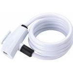 BBL-61 BICYCLELOCK QUICKSAFE 8X1500 COILCABLE WH