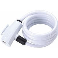 BBL-61 BICYCLELOCK QUICKSAFE 8X1500 COILCABLE WH