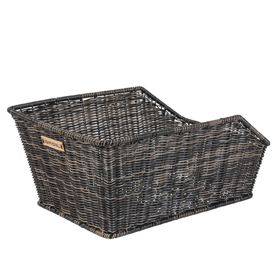 BASIL CENTO REAR BASKET RATTAN LOOK