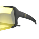 BBB SUNGLASSES CHESTER MATT BLK FRAME, TEMPLES & NOSEPIECE, GOLD LOGO, TORIC PC PH GOLD