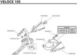 FRONT DERAILLEUR SET-STOP SCREWS