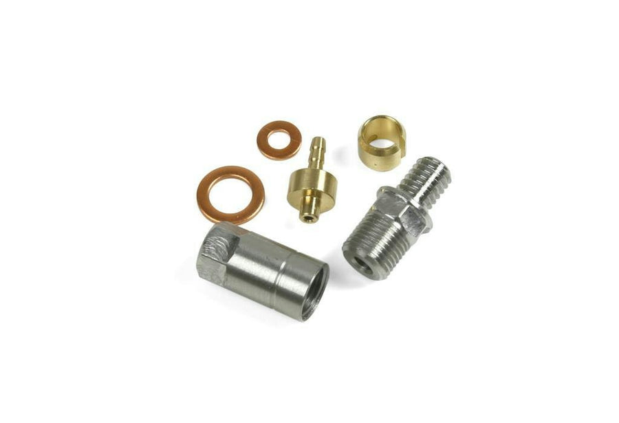 STRAIGHT CONNECTOR COMPLETE – 5MM BLACK