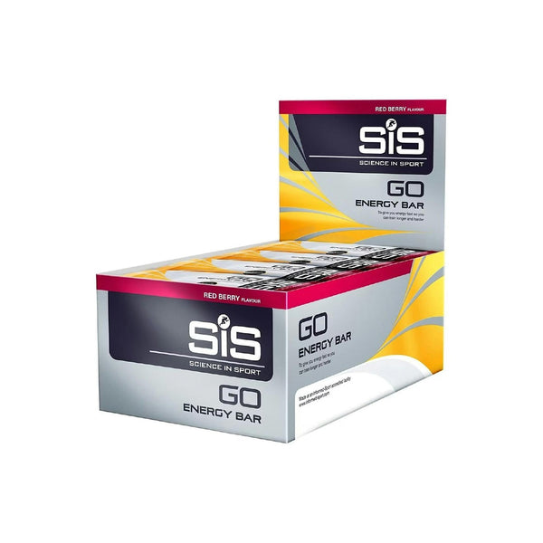 SHORTDATED SIS GO ENERGY MINI BAR 40G X 30 RED BER