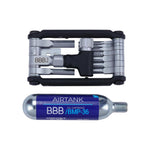 BBB FOLDING TOOL FLIPOUT 13 FUNCTIONS CO2, W/BMP-36 CARTRIDGE