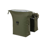 BASIL SOHO BICYCLE DOUBLE BAG NORDLICHT MIK 41L MOSS GREEN