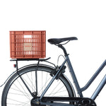BASIL BICYCLE CRATE M 29.5L RED RECYCLED