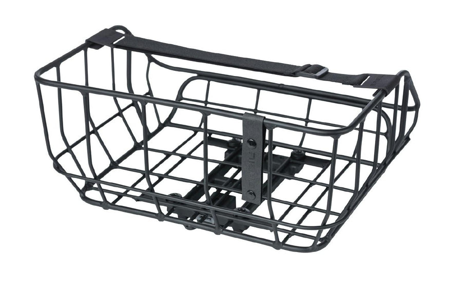 BASIL PORTLAND REAR BASKET MIK 25L BLACK