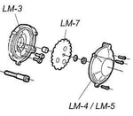 MINOURA ALLOY FLYWHEEL FOR RDA AND BASIC