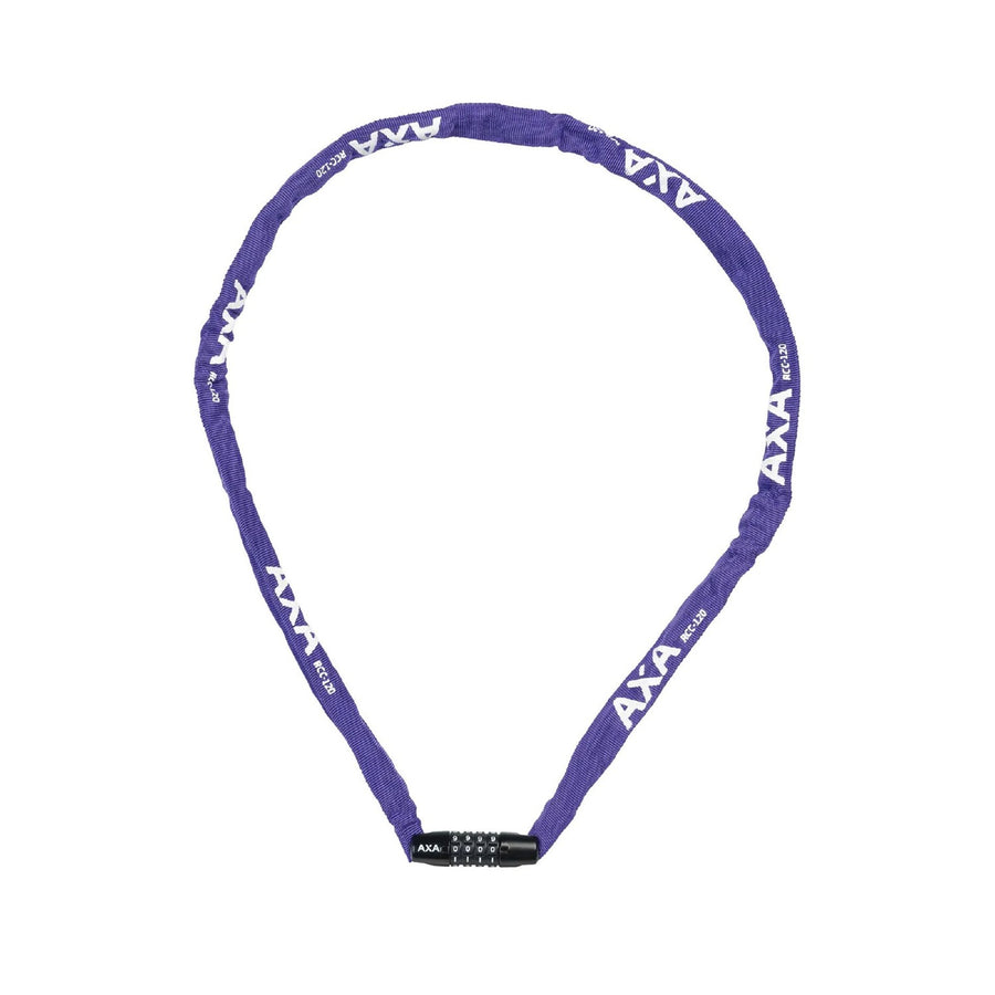 AXA RIGID RCC 120 x 3.5 CODE PURPLE CHAIN LOCK CODE