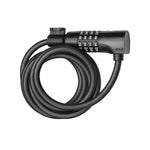 AXA RESOLUTE C8 x 180 CODE BLACK CABLE LOCK CODE