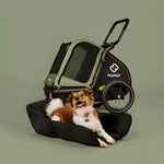 HAMAX PLUTO DOG BED LARGE BLUE/BLACK