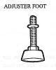 MINOURA ADJUSTER FOOT – ACTION ROLLER (SET OF 6)