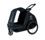 HAMAX PLUTO DOG TRAILER NAVY/BLACK LARGE
