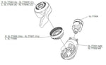 INDEXED INSERT FOR LEFT BAR-END CONTROL LEVERS