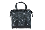 BASIL GRAND FLOWER BICYCLE SHOPPER, 23L, BLACK