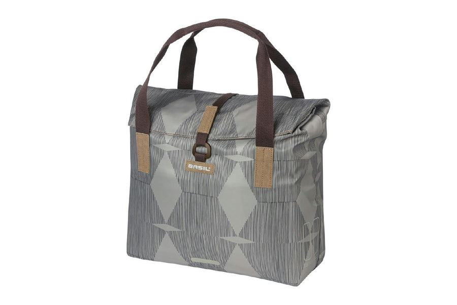 BASIL ELEGANCE BICYCLE SHOPPER, 20-26L, CHATEAU TAUPE