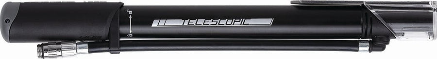 BMP-53 MINIPUMP TRAVELLER TELESCOPIC W/GAUGE BLACK