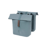 BASIL CITY DOUBLE PANNIER BAG 28-32L GRAPHITE BLUE