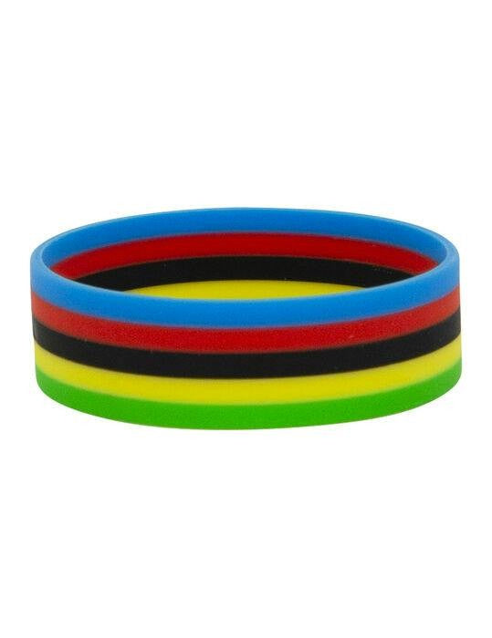 UCI OFFICAL RAINBOW STRIPES BRACELET