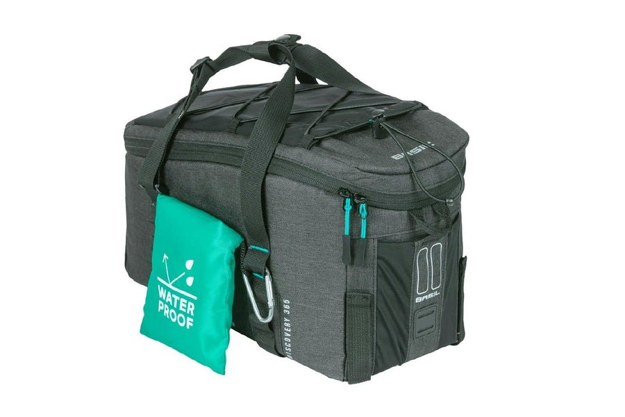 BASIL DISCOVERY 365D BICYCLE TRUNKBAG M, 9L, BLACK