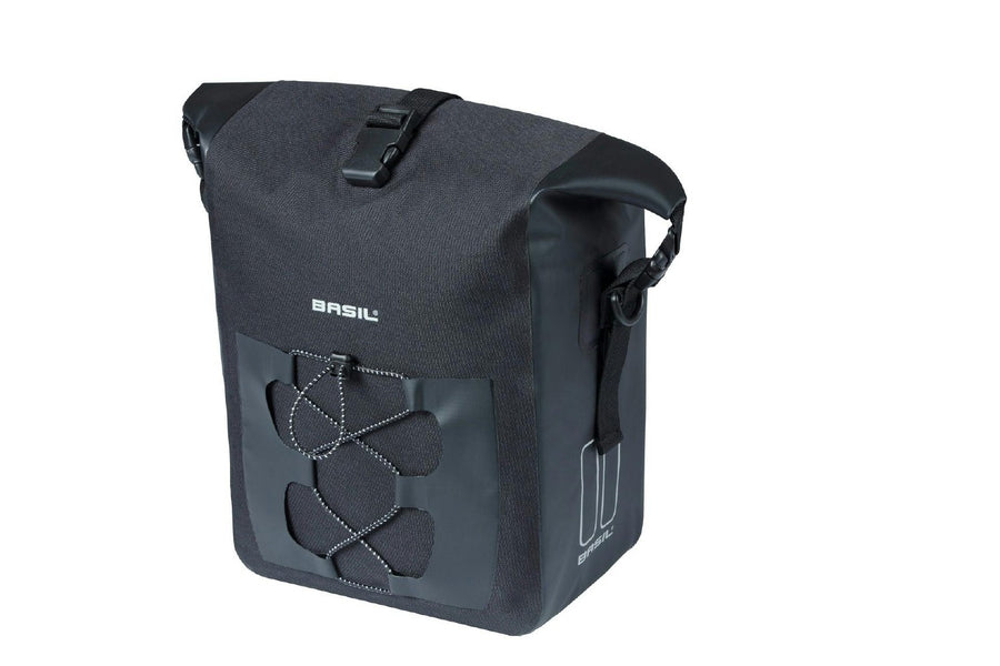 BASIL SINGLE BAG NAVIGATOR WATERPROOF BLACK M