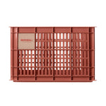 BASIL BICYCLE CRATE M 29.5L RED RECYCLED