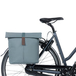 BASIL CITY DOUBLE PANNIER BAG 28-32L GRAPHITE BLUE