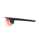 SPORTS GLASSES COMET MATT BLACK MLC ORANGE/RED
