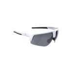 SPORTS GLASSES COMET SMOKE FLASH MIRROR MATT WHITE