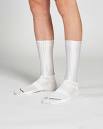 THE VANDAL AERO SOCK ICON WHITE 43-48