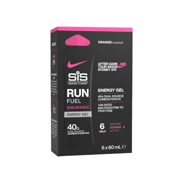 SIS NIKE GEL RUN FUEL ENDURANCE ORANGE 60ML AUS 1X6