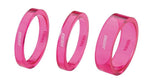 BHP-37. TRANSSPACE 1-1/8 2X 5MM 1X 10MM PINK TRANS