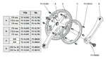 VELOCE 53T CHAINWHEEL
