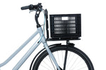 BASIL BICYCLE CRATE M 29.5L BLACK RECYCLED
