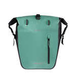 BASIL RIVO L SINGLE BAG TARPAULIN MIK 25-31L SILV GRN BLK
