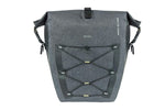 BASIL NAVIGATOR STORM MIK SIDE/STUDS L PANNIER BAG 25-31L BLACK