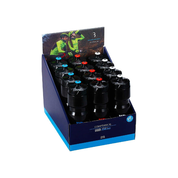 BWB-05D-BLACK COMPTANK 750ML DISPLAY BOX(12PC)