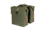 BASIL SOHO DOUBLE BAG NORDLICHT, 41L, MOSS GREEN