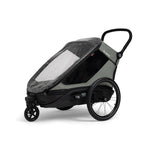 HAMAX OUTBACK NEXT DOUBLE RAIN COVER – TRANSPARENT