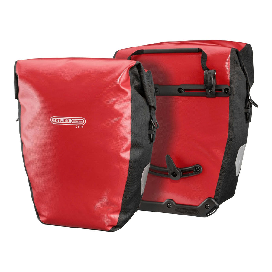 ORTLIEB BACK-ROLLER CITY (PAIR) F5001 RED/BLACK